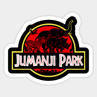 Jumanji Park Sticker